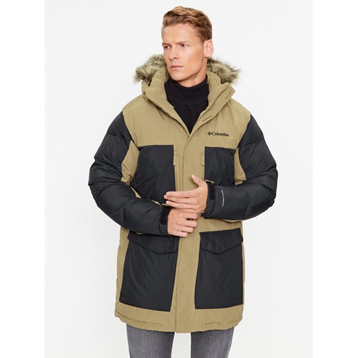 Columbia Parka Marquam Peak Fusion™ Parka Brązowy Regular Fit ze sklepu MODIVO w kategorii Parki męskie - zdjęcie 182746256