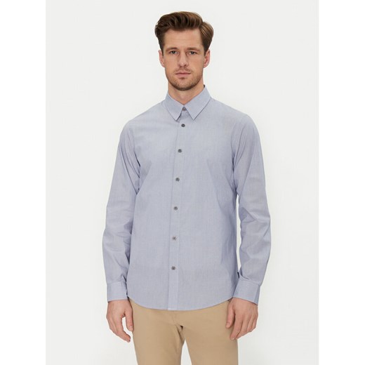 Armani Exchange Koszula XM000445 AF13007 FB056 Błękitny Regular Fit ze sklepu MODIVO w kategorii Koszule męskie - zdjęcie 182746365