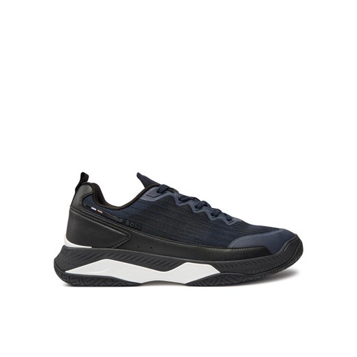 Boss Sneakersy Courtstride Tenn 50523209 Granatowy ze sklepu MODIVO w kategorii Buty sportowe męskie - zdjęcie 182746455