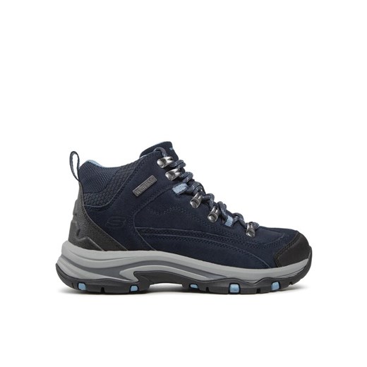 Skechers Trapery Alpine Trail 167004/NVGY Granatowy ze sklepu MODIVO w kategorii Buty trekkingowe damskie - zdjęcie 182746555