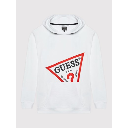 Guess Bluza L2YQ07 KAD70 Biały Oversize ze sklepu MODIVO w kategorii Bluzy chłopięce - zdjęcie 182746627