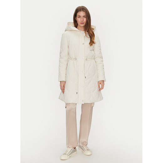 Guess Parka Maite W4BL56 WGL30 Écru Regular Fit ze sklepu MODIVO w kategorii Parki damskie - zdjęcie 182746737