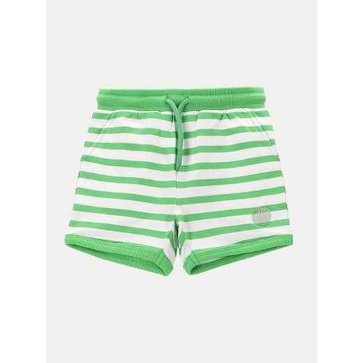 Coccodrillo Szorty sportowe WC4121501UWN Zielony Regular Fit ze sklepu MODIVO w kategorii Spodenki niemowlęce - zdjęcie 182746787