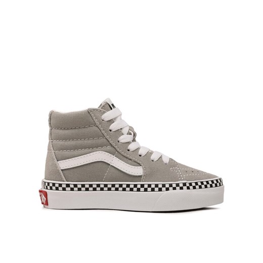 Vans Tenisówki Uy Sk8-Hi VN000D5FIYP1 Szary ze sklepu MODIVO w kategorii Trampki dziecięce - zdjęcie 182746837
