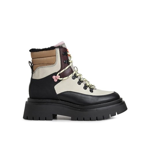 Pepe Jeans Botki PLS50499 Beżowy ze sklepu MODIVO w kategorii Workery damskie - zdjęcie 182746898