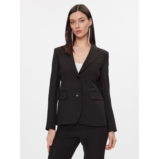 Max Mara Leisure Marynarka Uva 2415041031 Czarny Regular Fit ze sklepu MODIVO w kategorii Marynarki damskie - zdjęcie 182746968
