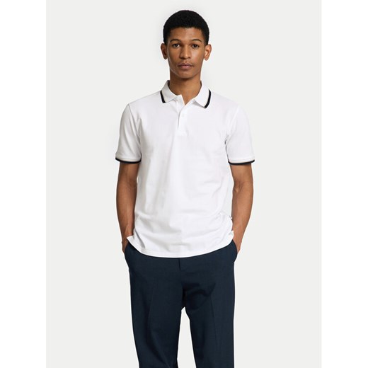 Selected Homme Polo 16095852 Biały Slim Fit Selected Homme XL MODIVO