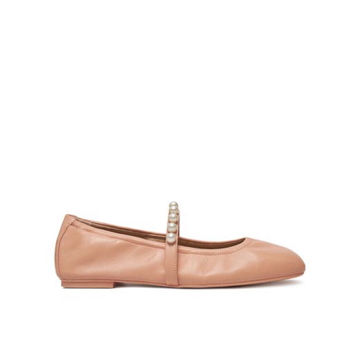 Stuart Weitzman Baleriny Goldie Ballet SF896 Beżowy ze sklepu MODIVO w kategorii Balerinki - zdjęcie 182747058