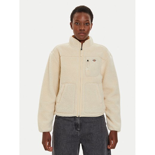Dickies Polar Mount Hope Fleece DK0A4YGNF90 Écru Regular Fit ze sklepu MODIVO w kategorii Bluzy damskie - zdjęcie 182747117