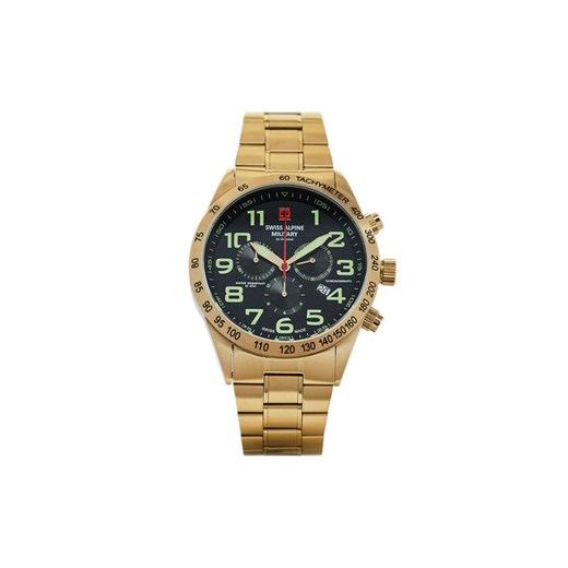 Swiss Alpine Military Zegarek 7047.9114 Złoty ze sklepu MODIVO w kategorii Zegarki - zdjęcie 182747125
