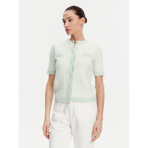Morgan Kardigan 251-MORESA Zielony Slim Fit ze sklepu MODIVO w kategorii Swetry damskie - zdjęcie 182747235