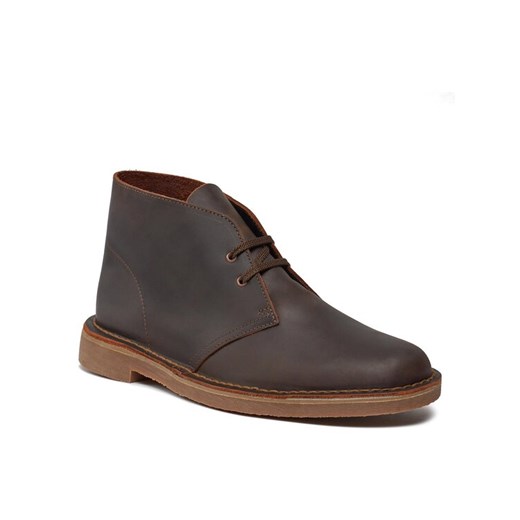 Clarks Trzewiki Bushacre 3 261535327 Brązowy ze sklepu MODIVO w kategorii Buty zimowe męskie - zdjęcie 182747236