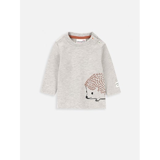 Coccodrillo Bluzka ZC2143105FON Szary Regular Fit ze sklepu MODIVO w kategorii Kaftaniki i bluzki - zdjęcie 182747238