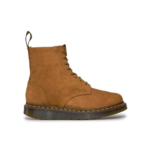 Dr. Martens Kozaki Berman Leather Ankle 26589220 Brązowy ze sklepu MODIVO w kategorii Buty zimowe męskie - zdjęcie 182747266