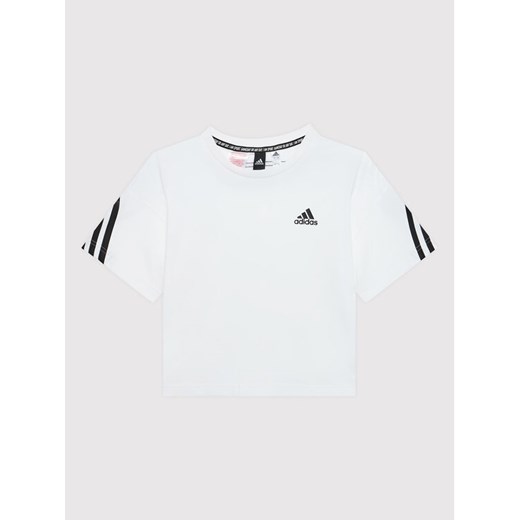 adidas T-Shirt Pride HC4452 Czarny Regular Fit 9_10Y MODIVO