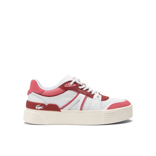 Lacoste Sneakersy L002 Evo Logo Tongue 747SFA0056 Biały ze sklepu MODIVO w kategorii Buty sportowe damskie - zdjęcie 182747405