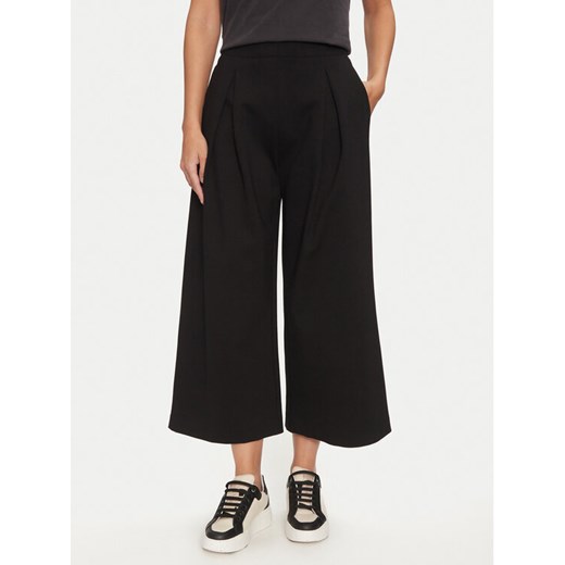 Deha Kuloty D12676 Czarny Loose Fit ze sklepu MODIVO w kategorii Spodnie damskie - zdjęcie 182747407