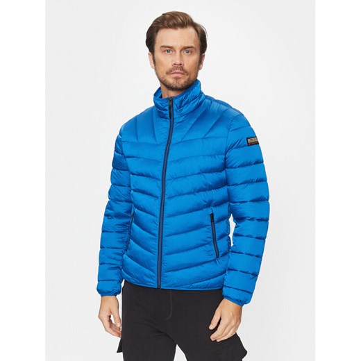 Napapijri Kurtka przejściowa Aerons NP0A4GJN Niebieski Regular Fit ze sklepu MODIVO w kategorii Kurtki męskie - zdjęcie 182747466
