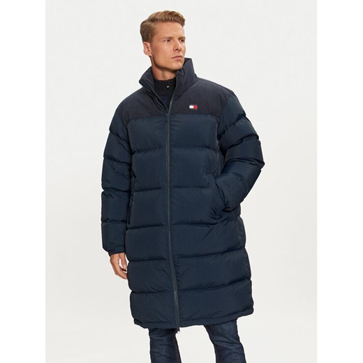 Tommy Jeans Kurtka puchowa Alaska DM0DM20605 Granatowy Regular Fit ze sklepu MODIVO w kategorii Kurtki męskie - zdjęcie 182747538
