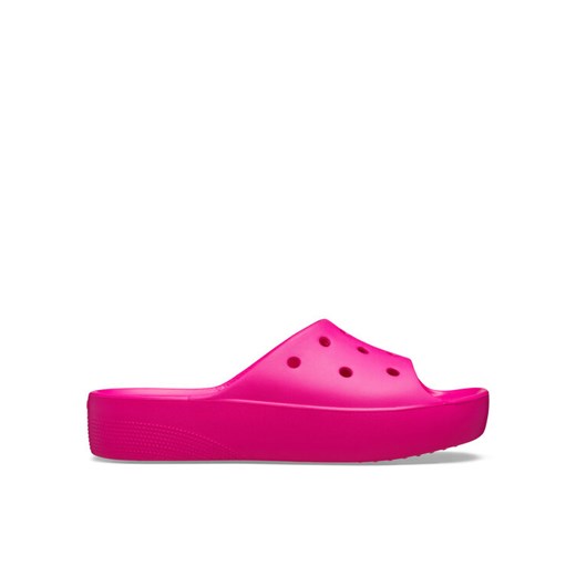 Crocs Klapki Classic Platform Slide 208180 Różowy ze sklepu MODIVO w kategorii Klapki damskie - zdjęcie 182747598