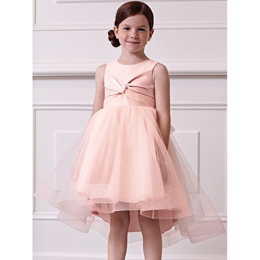 Abel & Lula Sukienka elegancka 5037 Różowy Regular Fit ze sklepu MODIVO w kategorii Sukienki dziewczęce - zdjęcie 182747615