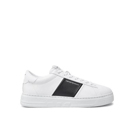 Emporio Armani Sneakersy X4X570 XN840 Biały ze sklepu MODIVO w kategorii Buty sportowe męskie - zdjęcie 182747675