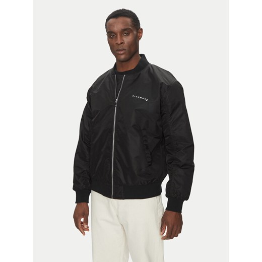 John Richmond Kurtka bomber UMP25070GB Czarny Regular Fit ze sklepu MODIVO w kategorii Kurtki męskie - zdjęcie 182747677
