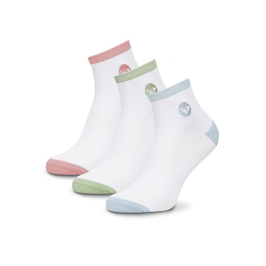 Roxy Skarpety AS_ROXY_04Z_SS25 (3-PACK) Biały ze sklepu MODIVO w kategorii Skarpetki damskie - zdjęcie 182747759