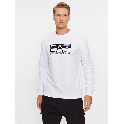 EA7 Emporio Armani Bluza 6RPM60 PJ05Z 0100 Biały Regular Fit XXL MODIVO