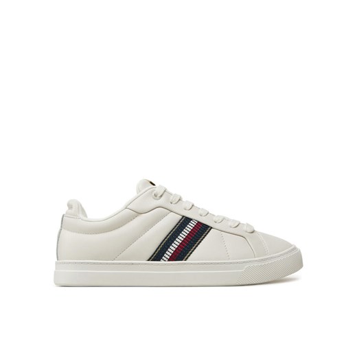 Tommy Hilfiger Sneakersy Icon Court Sneakers Stripes FW0FW08110 Biały Tommy Hilfiger 37 MODIVO