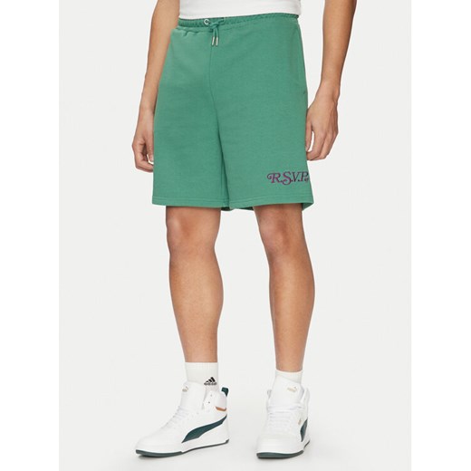 Fila Szorty sportowe Lamswaarde FAM0909 Zielony Regular Fit ze sklepu MODIVO w kategorii Spodenki męskie - zdjęcie 182747839