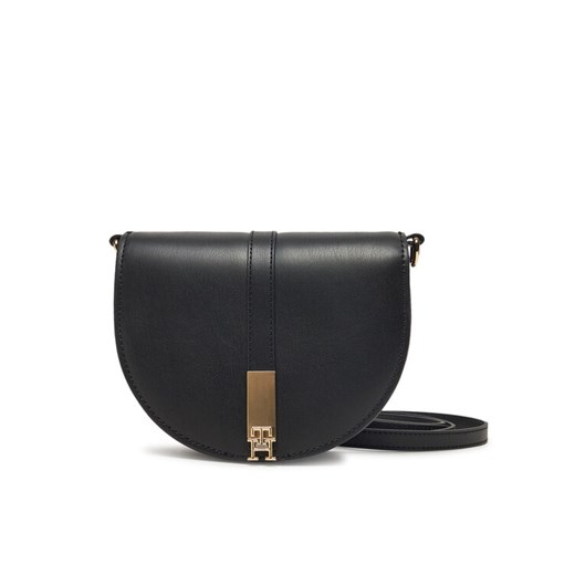 Tommy Hilfiger Torebka Heritage Saddle Bag AW0AW17164 Czarny ze sklepu MODIVO w kategorii Listonoszki - zdjęcie 182747895
