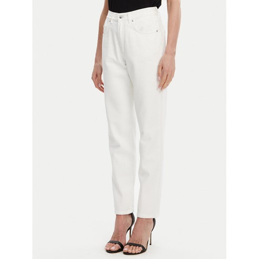 ACCESS FASHION Jeansy 53-8024-581 Biały Straight Leg ze sklepu MODIVO w kategorii Jeansy damskie - zdjęcie 182747896