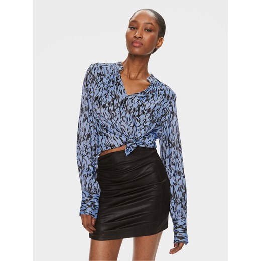 Karen by Simonsen Bluzka Nikole 10104887 Niebieski Regular Fit ze sklepu MODIVO w kategorii Bluzki damskie - zdjęcie 182747936