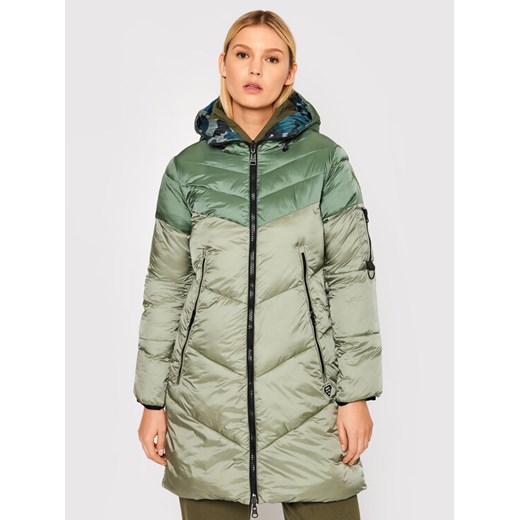 Aeronautica Militare Kurtka przejściowa 212AB1984DCT2893 Zielony Regular Fit ze sklepu MODIVO w kategorii Kurtki damskie - zdjęcie 182747945