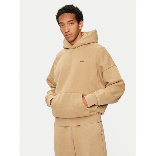 Under Armour Bluza UA Icon 1386552 Beżowy Loose Fit ze sklepu MODIVO w kategorii Bluzy męskie - zdjęcie 182747947