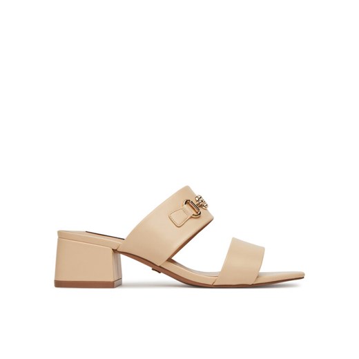 Nine West Klapki 2560-01 Beżowy ze sklepu MODIVO w kategorii Klapki damskie - zdjęcie 182747998