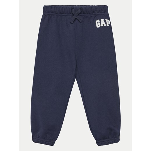 Gap Spodnie dresowe 744324-00 Granatowy Regular Fit ze sklepu MODIVO w kategorii Spodnie chłopięce - zdjęcie 182748025