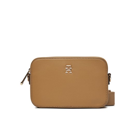 Tommy Hilfiger Torebka AW0AW16906 Beżowy ze sklepu MODIVO w kategorii Listonoszki - zdjęcie 182748108