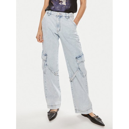One Teaspoon Jeansy Luna 26256 Niebieski Relaxed Fit ze sklepu MODIVO w kategorii Jeansy damskie - zdjęcie 182748158