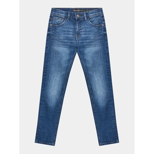Guess Jeansy L3YA00 D52Z0 Niebieski Slim Fit ze sklepu MODIVO w kategorii Spodnie chłopięce - zdjęcie 182748205