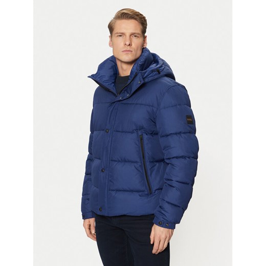 BOSS Kurtka zimowa Omaris 50528573 Niebieski Regular Fit ze sklepu MODIVO w kategorii Kurtki męskie - zdjęcie 182748325
