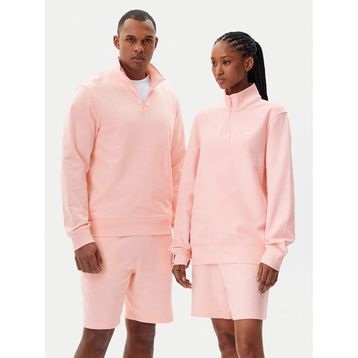 Lacoste Bluza Unisex SH2735 Różowy Regular Fit ze sklepu MODIVO w kategorii Bluzy męskie - zdjęcie 182748457