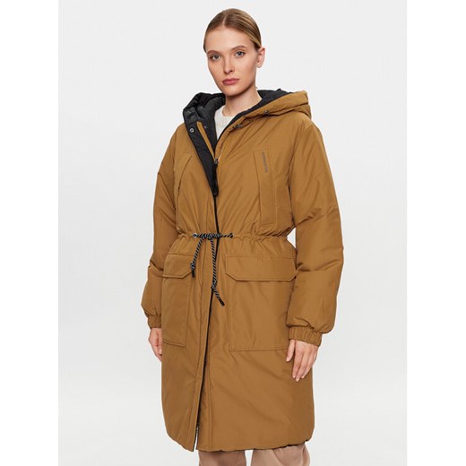 Didriksons Kurtka zimowa Anna 504259 Brązowy Regular Fit ze sklepu MODIVO w kategorii Parki damskie - zdjęcie 182748458