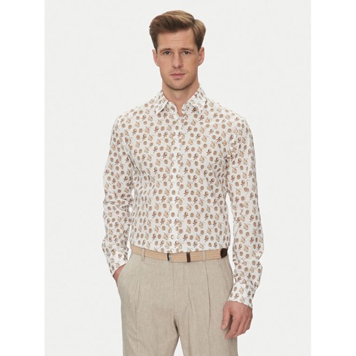 JOOP! Jeans Koszula 15 JJSH-138Hanson3 30045984 Beżowy Modern Fit ze sklepu MODIVO w kategorii Koszule męskie - zdjęcie 182748485