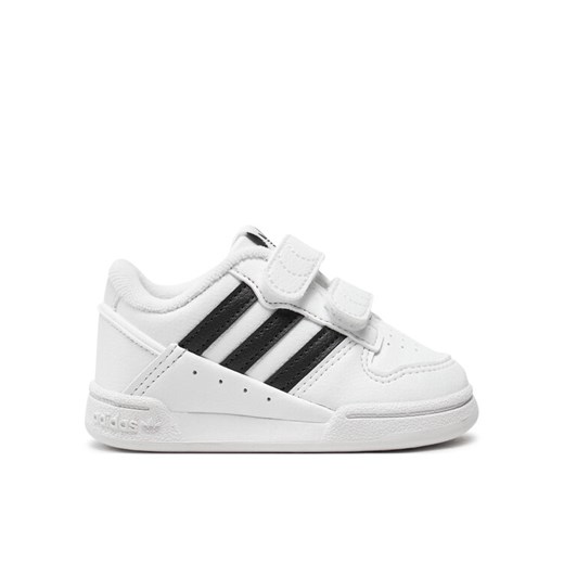 adidas Sneakersy Team Court 2 Str Cf I ID6637 Biały ze sklepu MODIVO w kategorii Buty sportowe dziecięce - zdjęcie 182748505