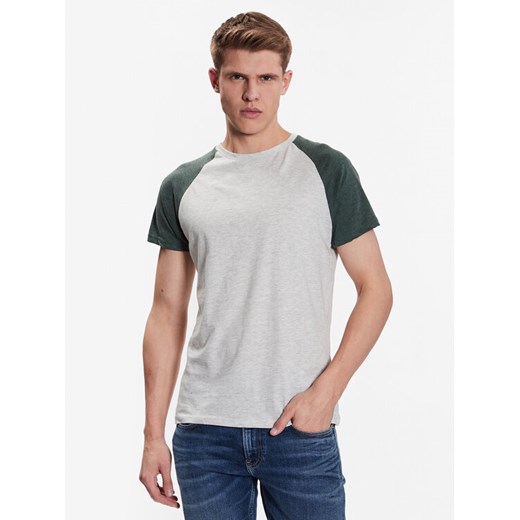 Brave Soul T-Shirt MTS-149BAPTISTK Szary Regular Fit ze sklepu MODIVO w kategorii T-shirty męskie - zdjęcie 182748515