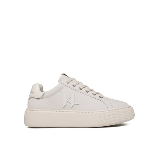 KARL LAGERFELD Sneakersy KL62217 Biały ze sklepu MODIVO w kategorii Buty sportowe damskie - zdjęcie 182748529