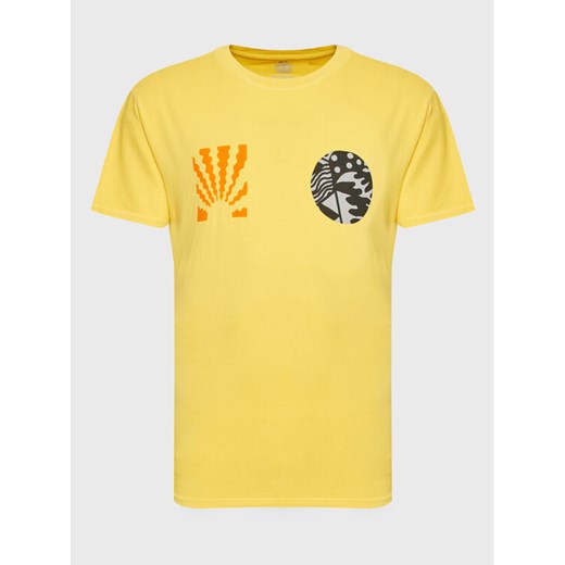 Element T-Shirt Bou Bou ELYZT00192 Żółty Regular Fit ze sklepu MODIVO w kategorii T-shirty męskie - zdjęcie 182748547