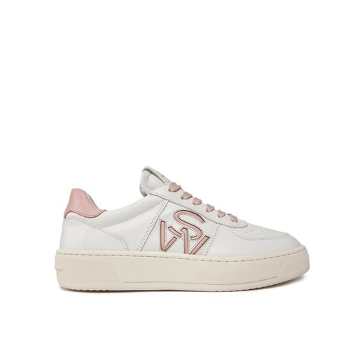 Stuart Weitzman Sneakersy Crtsde Lgo Snr SH305 Biały ze sklepu MODIVO w kategorii Buty sportowe damskie - zdjęcie 182748585
